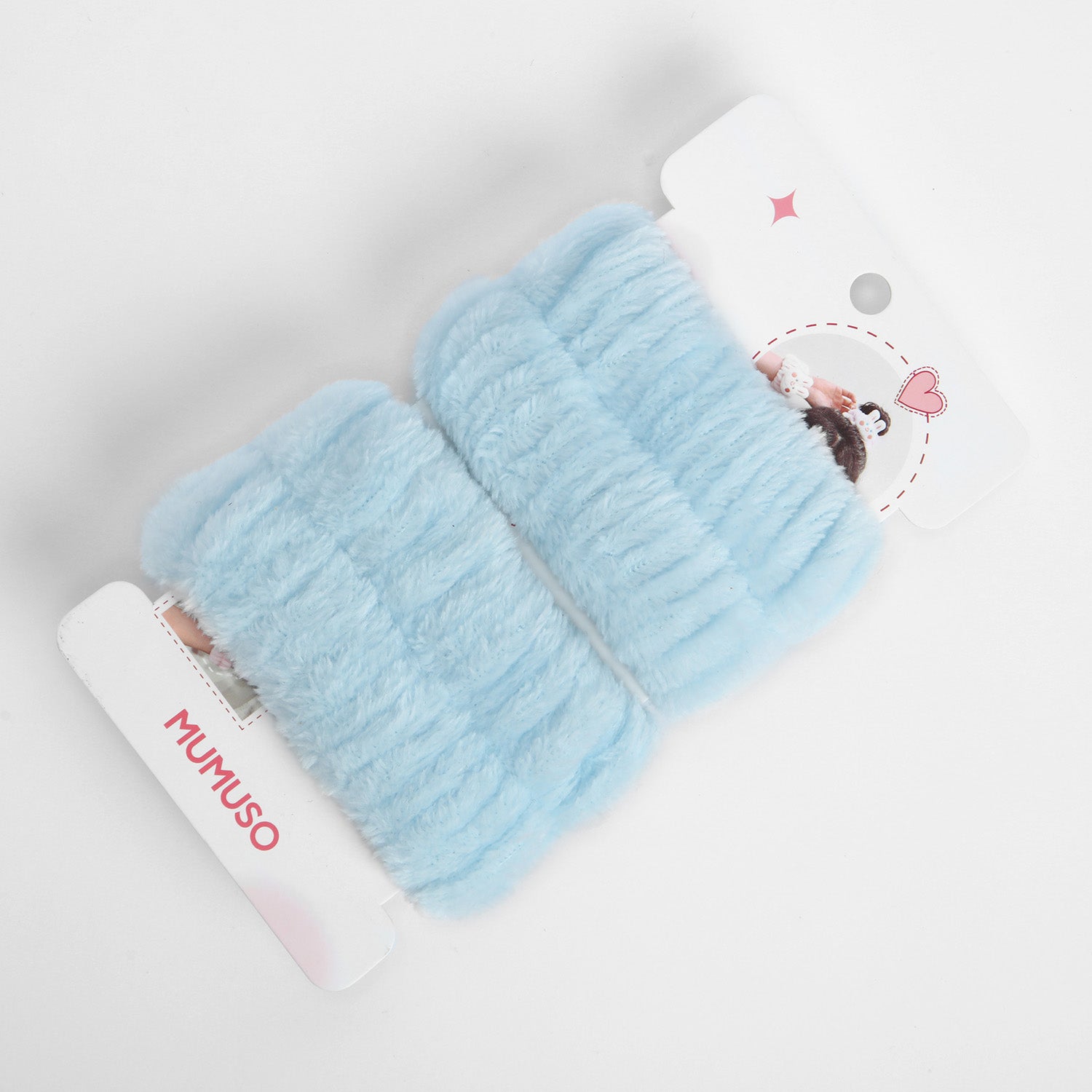 Set de 2 Muñequeras Absorbente Azul