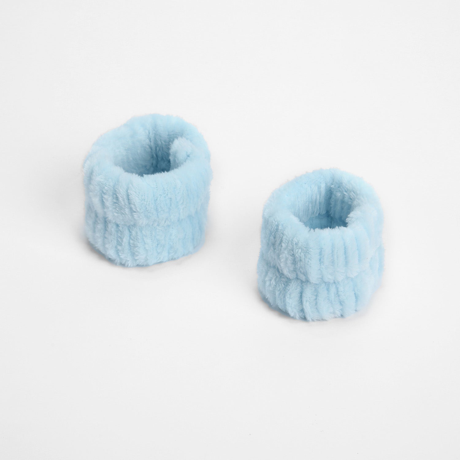 Set de 2 Muñequeras Absorbente Azul