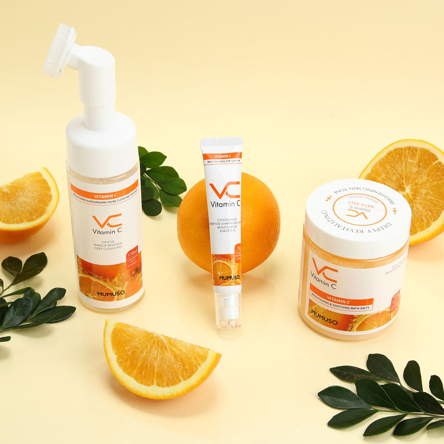 Crema para Contorno de Ojos Revitalizante de Vitamina C