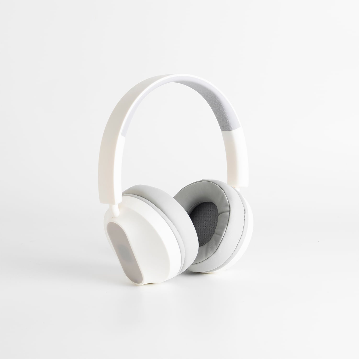Auriculares Over-Ear Inalámbricos de Alta Calidad con Pantalla Digital Blanco