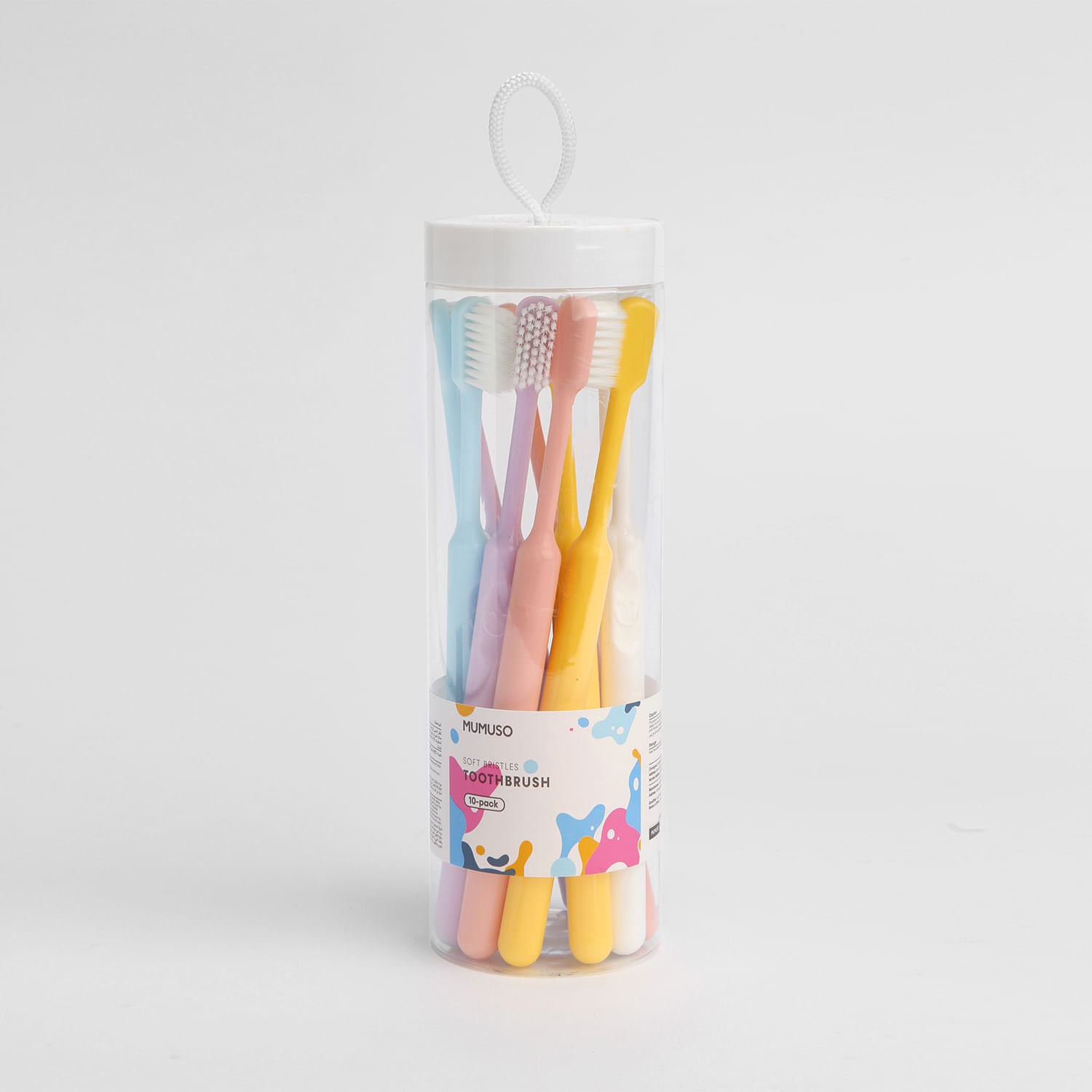 Set de Cepillos de Dientes Suaves 10 Piezas