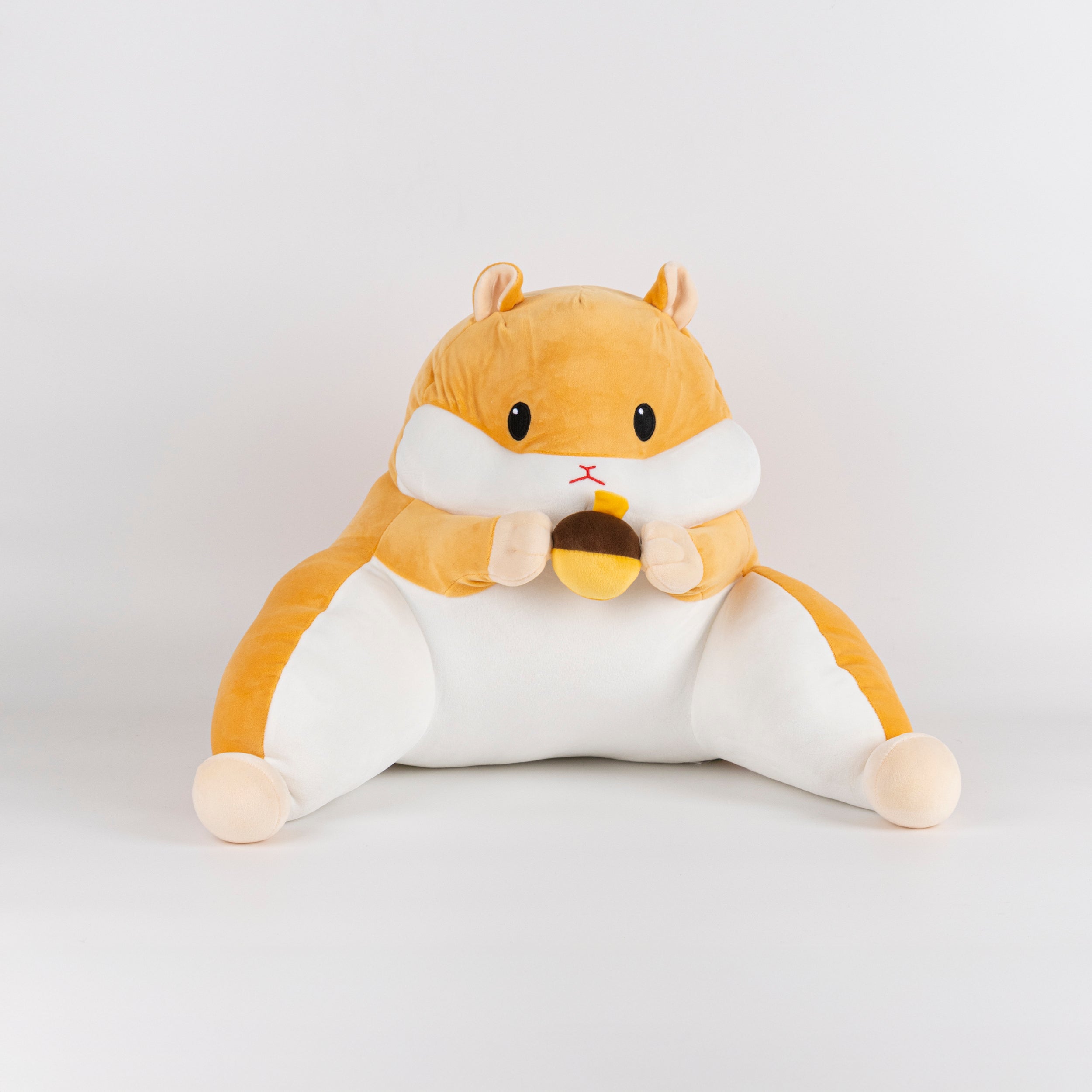 Cojín lumbar en forma de hamster (caqui)