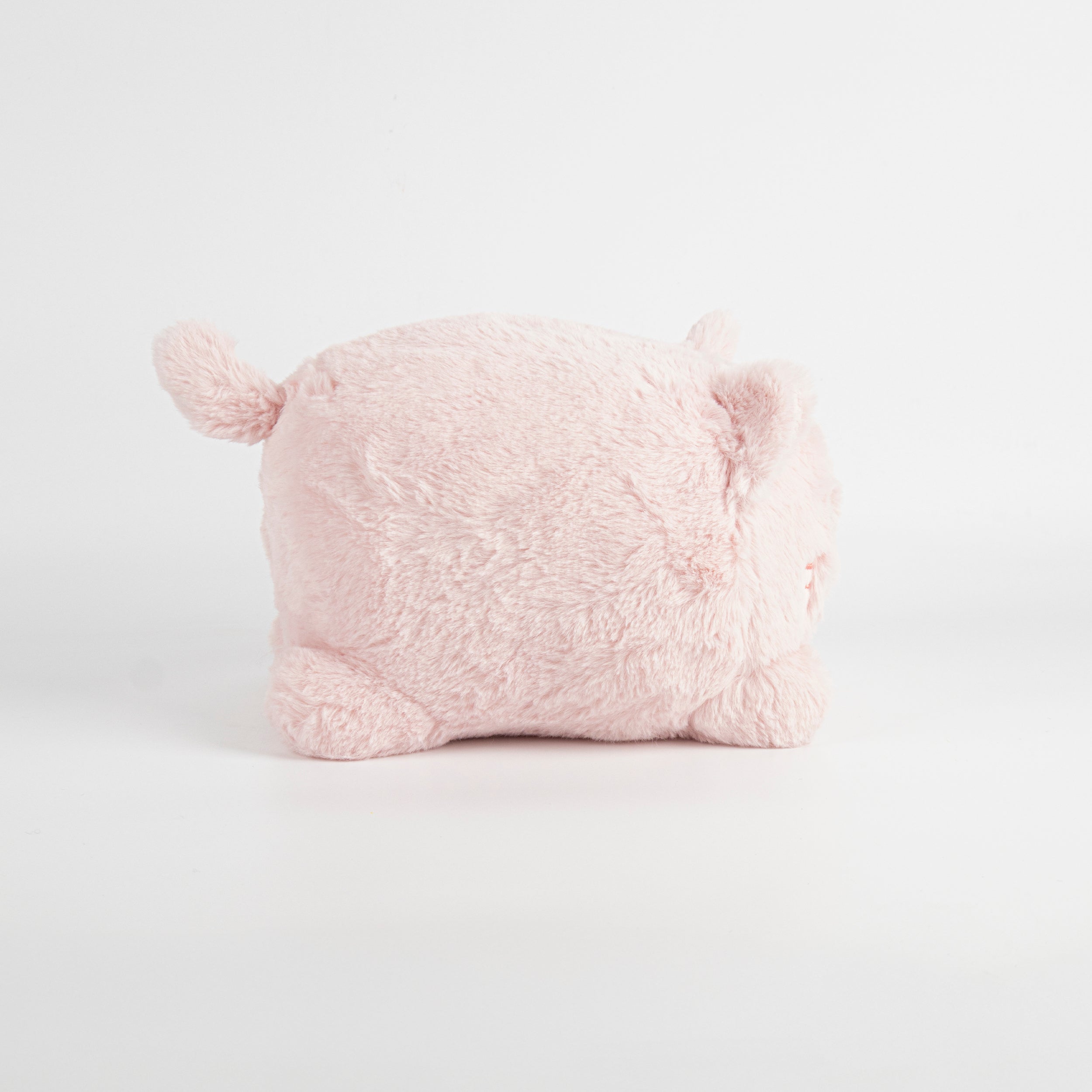 Peluche gato tumbado rosa