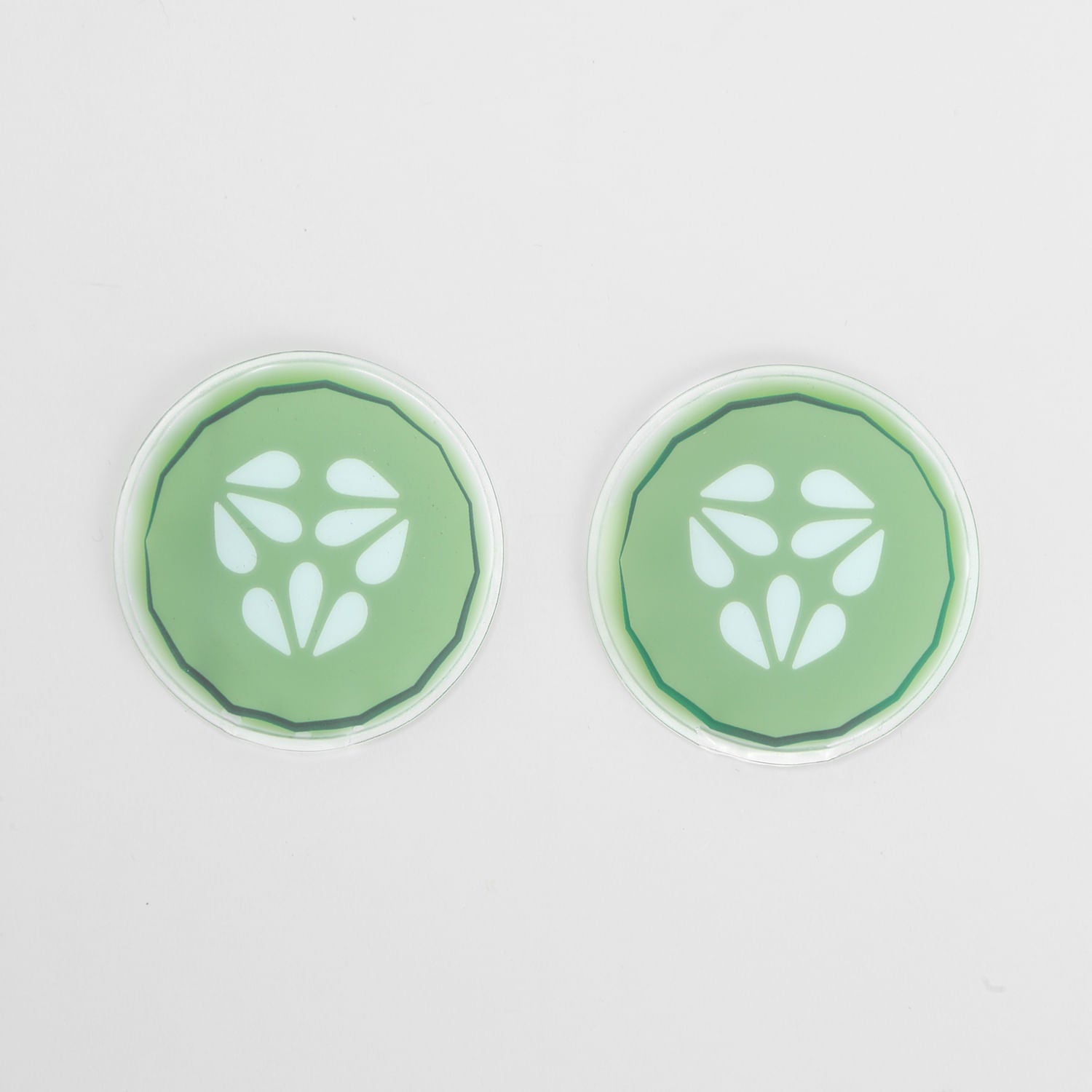 Compresas Frías / Calientes de Gel para los Ojos de Pepino