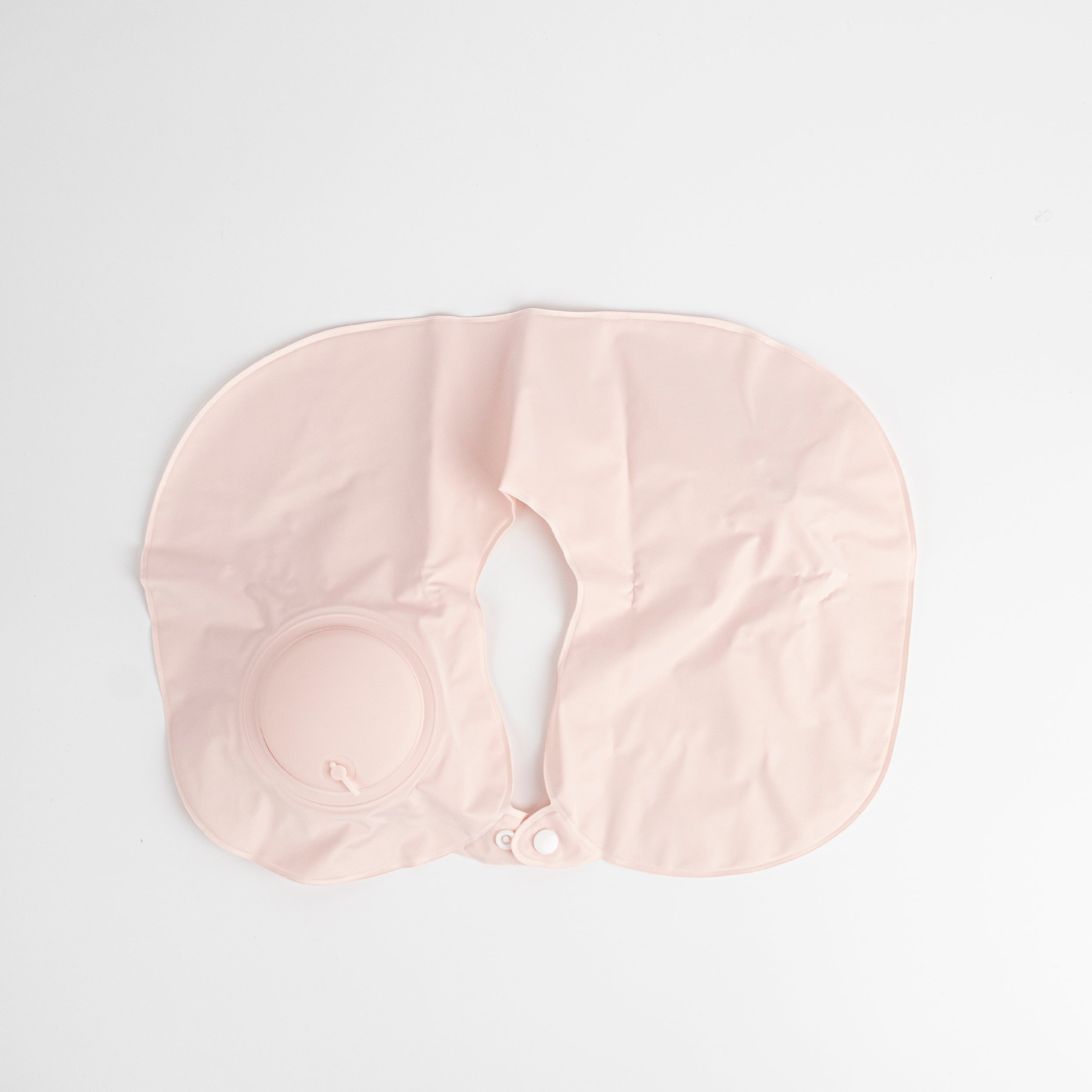 Almohada inflable en forma de U con efecto refrescante