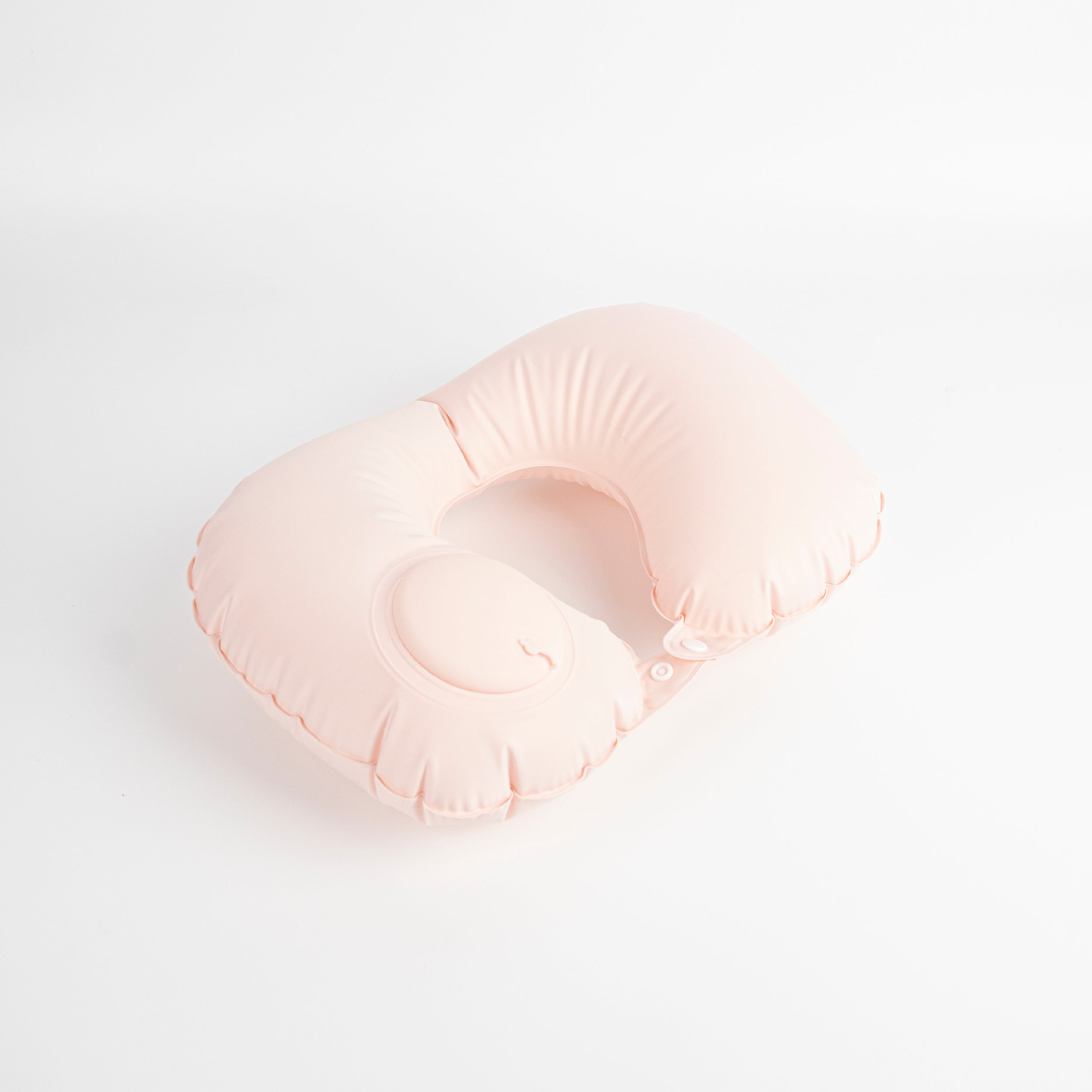 Almohada inflable en forma de U con efecto refrescante