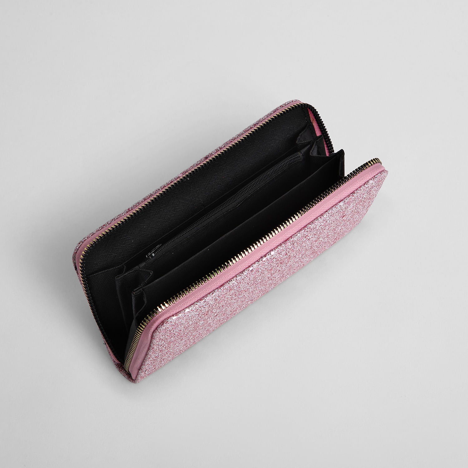 Billetera Diseño Brillante Rosa