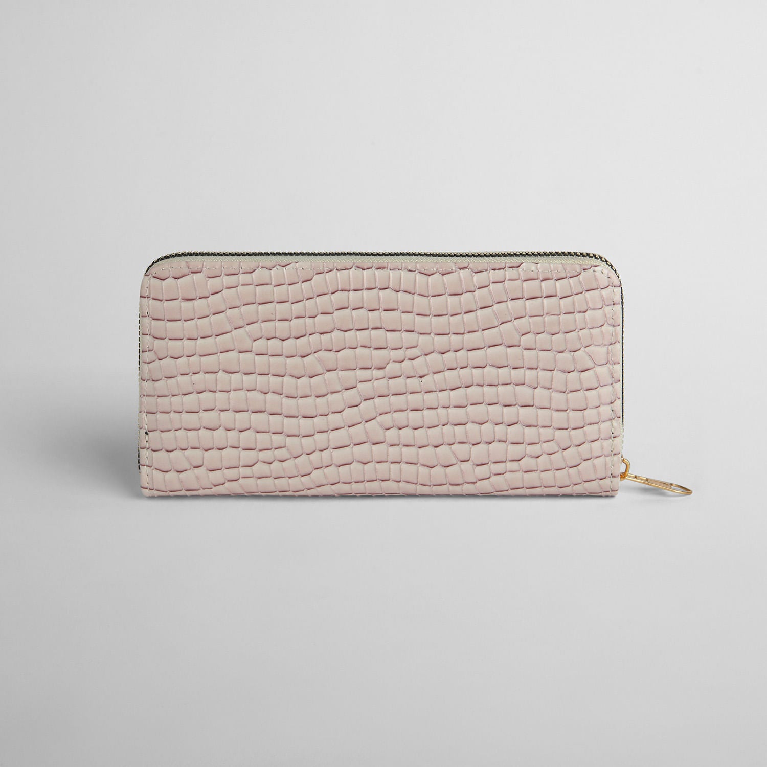 Billetera con Textura Crema