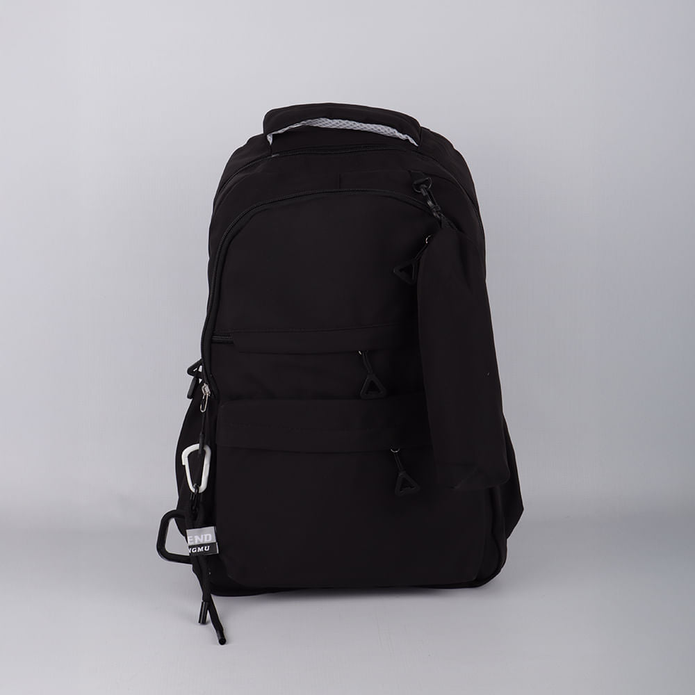 Set Mochila y Cartuchera Negro