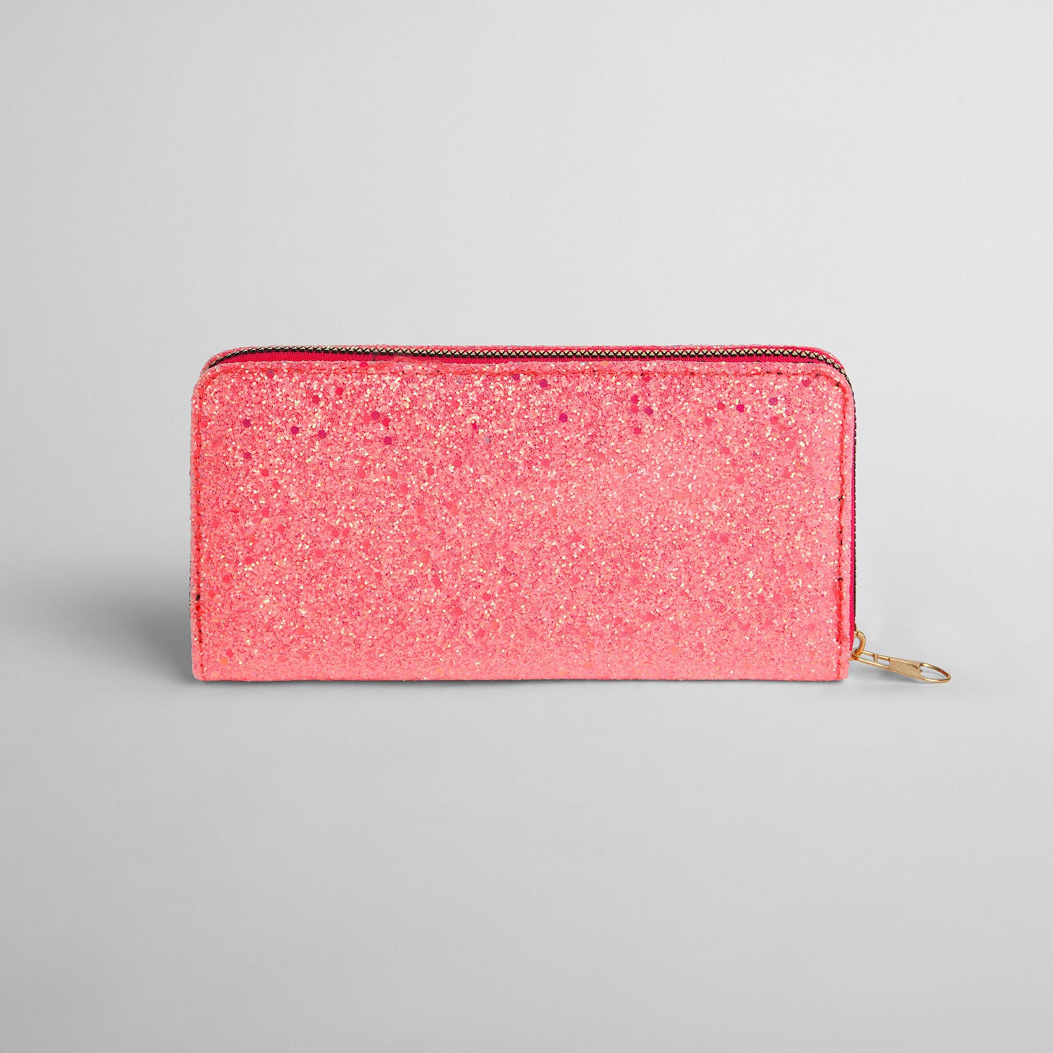 Billetera Diseño Brillante Fucsia