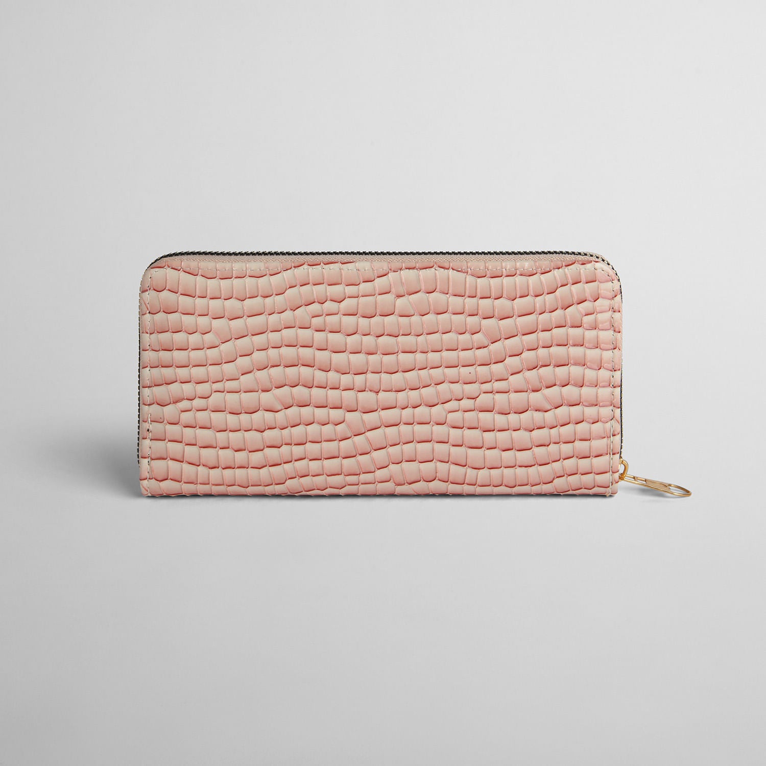 Billetera con Textura Beige
