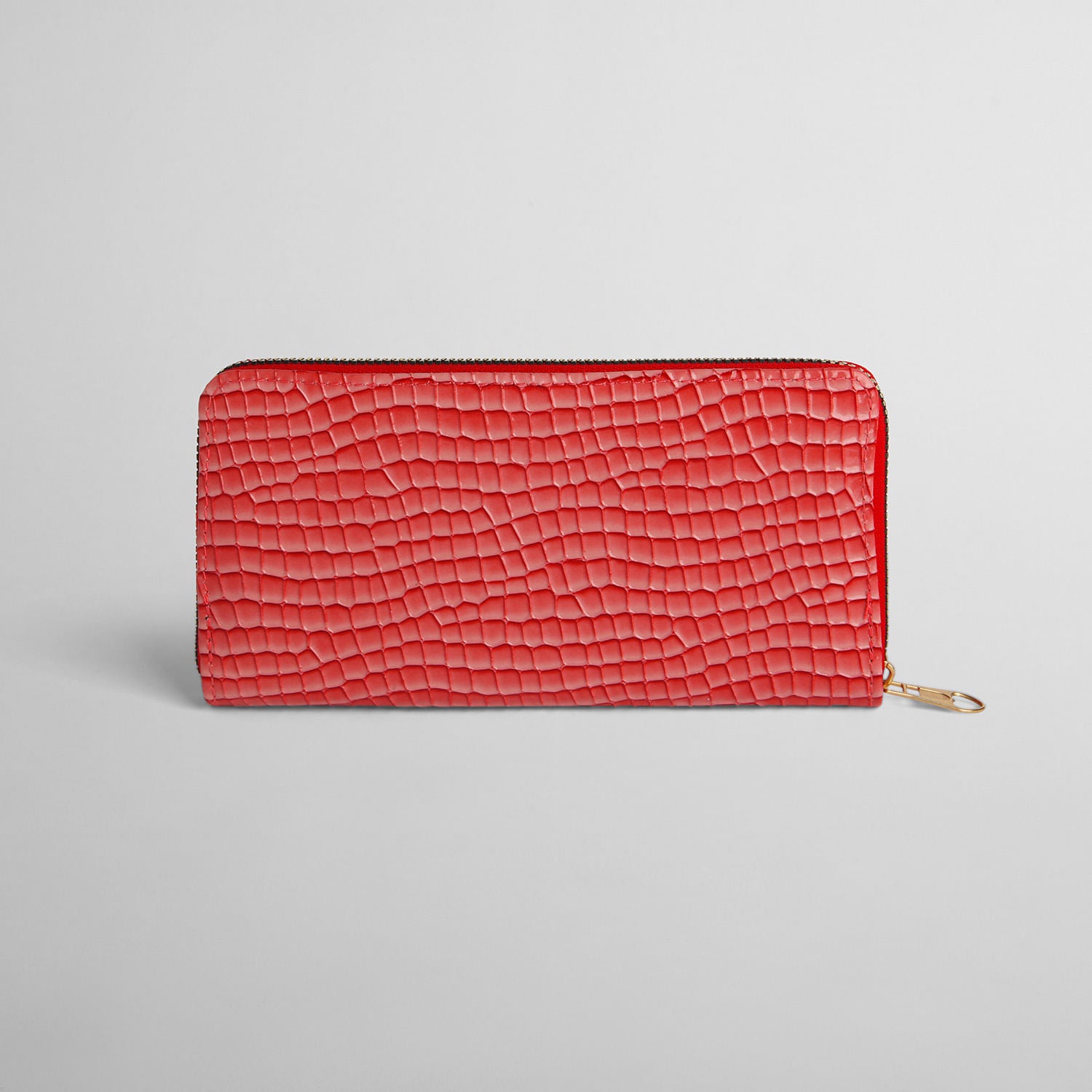 Billetera con Textura Roja