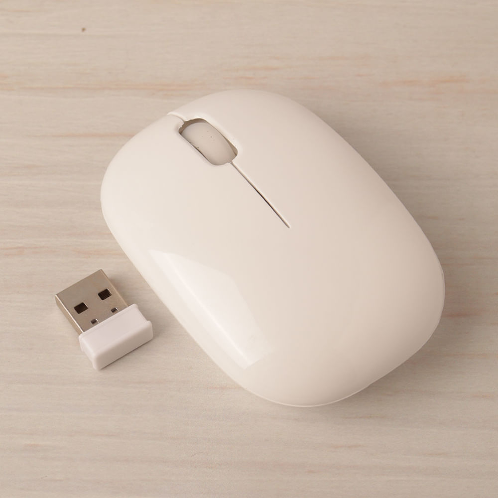 Mouse Inalámbrico Blanco