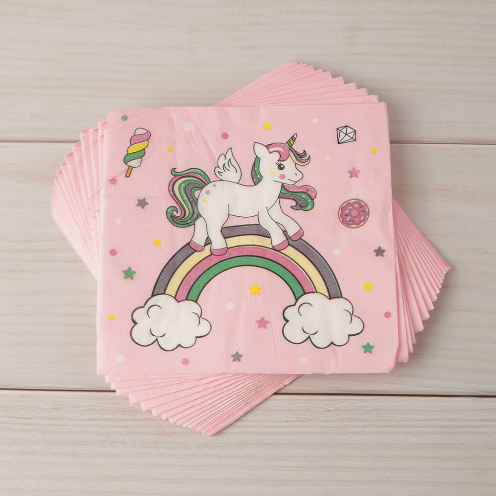 Servilletas de Papel Unicornios 20 unid.