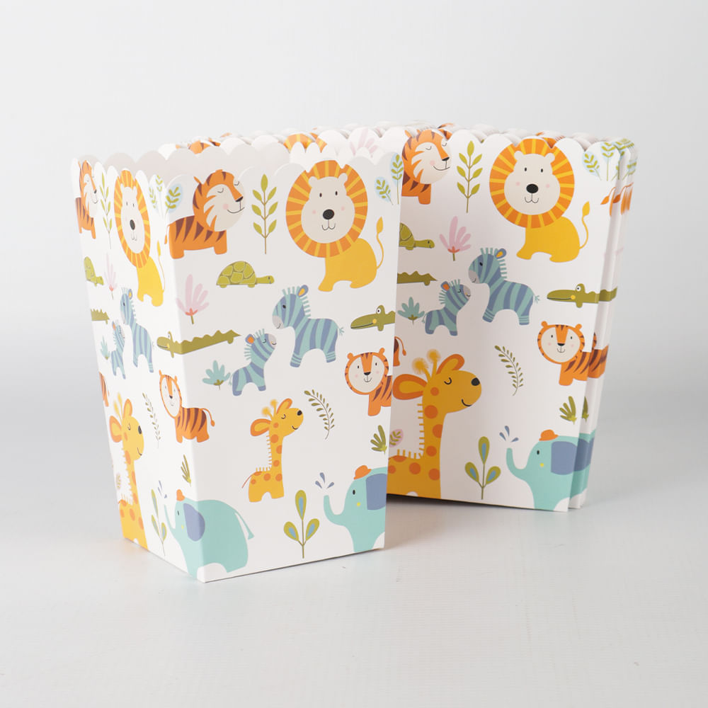 Cajas De Papel 20 Unidades Serie Animales
