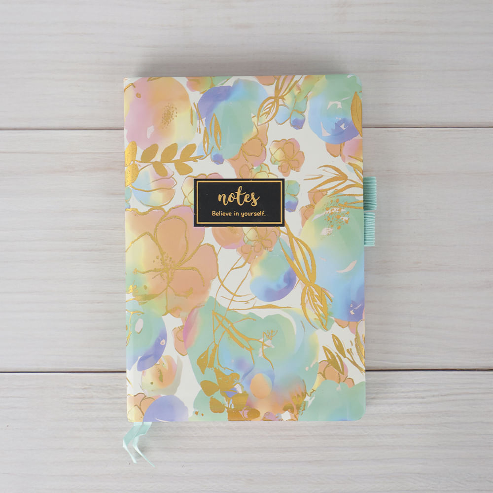 Cuaderno A5 Floreado