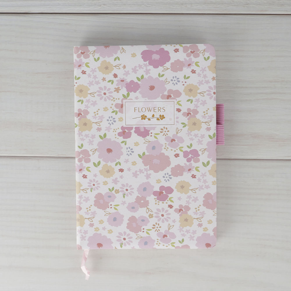 Cuaderno A5 Floreado