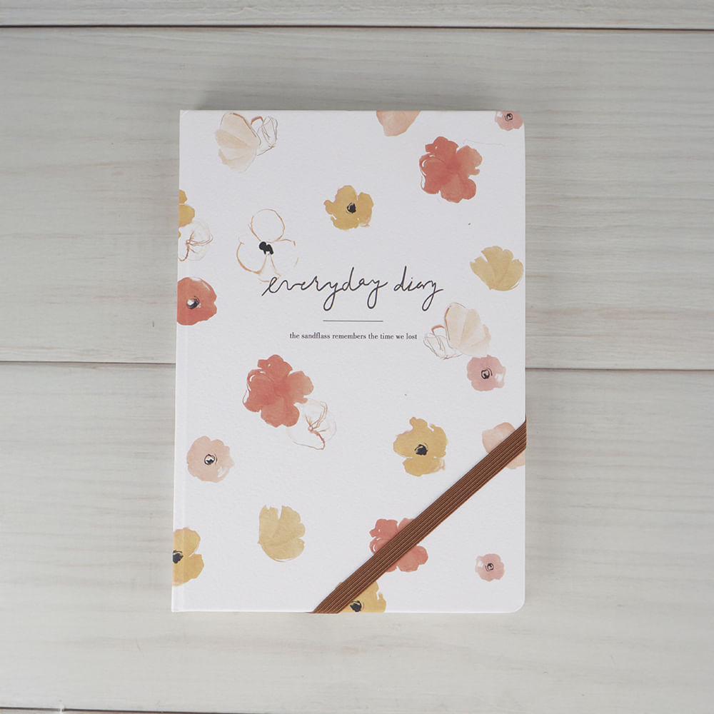 Cuaderno Floreado