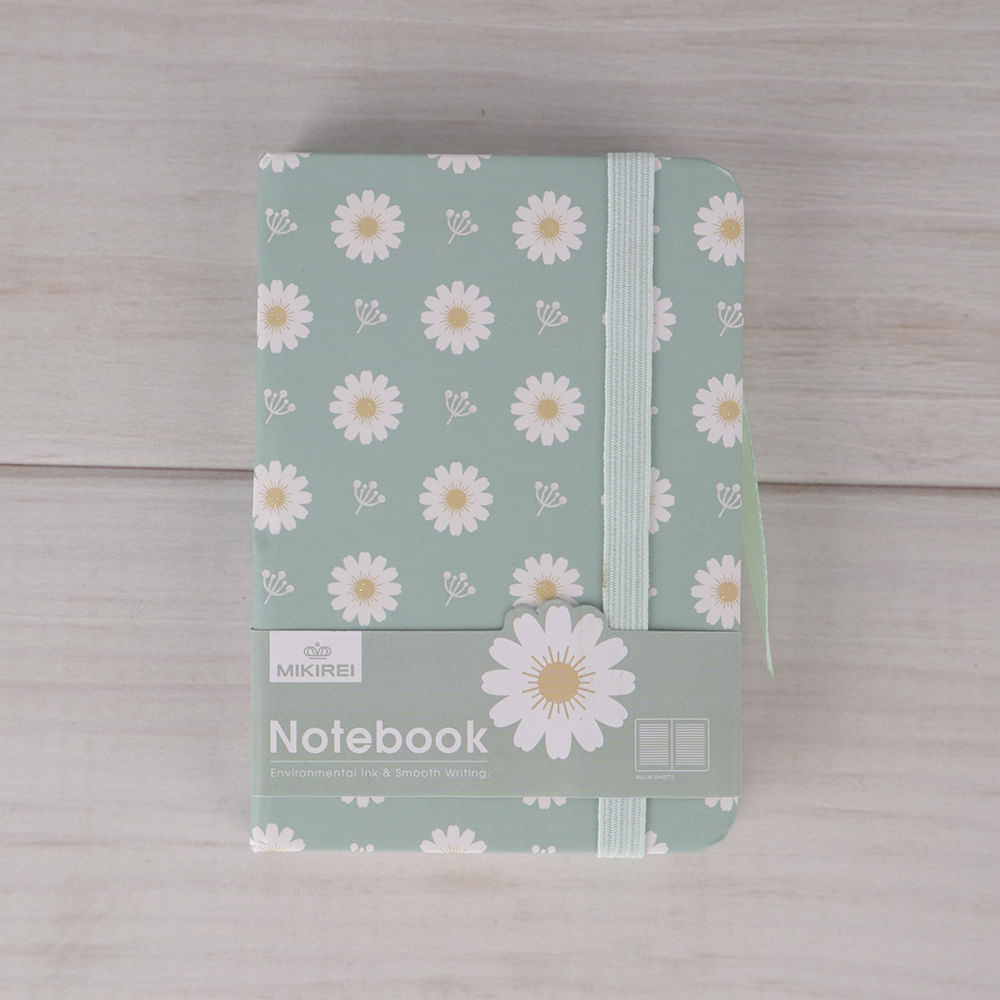 Cuaderno A7 Floreado