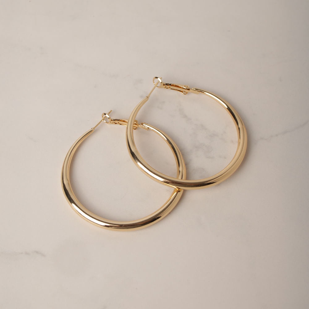 Aretes Plateados Gota