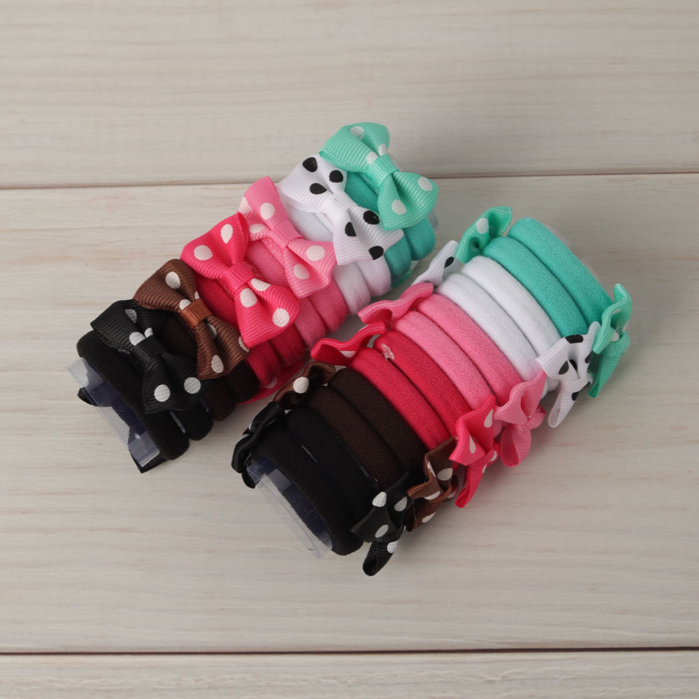 Bandas de cabello colores variados