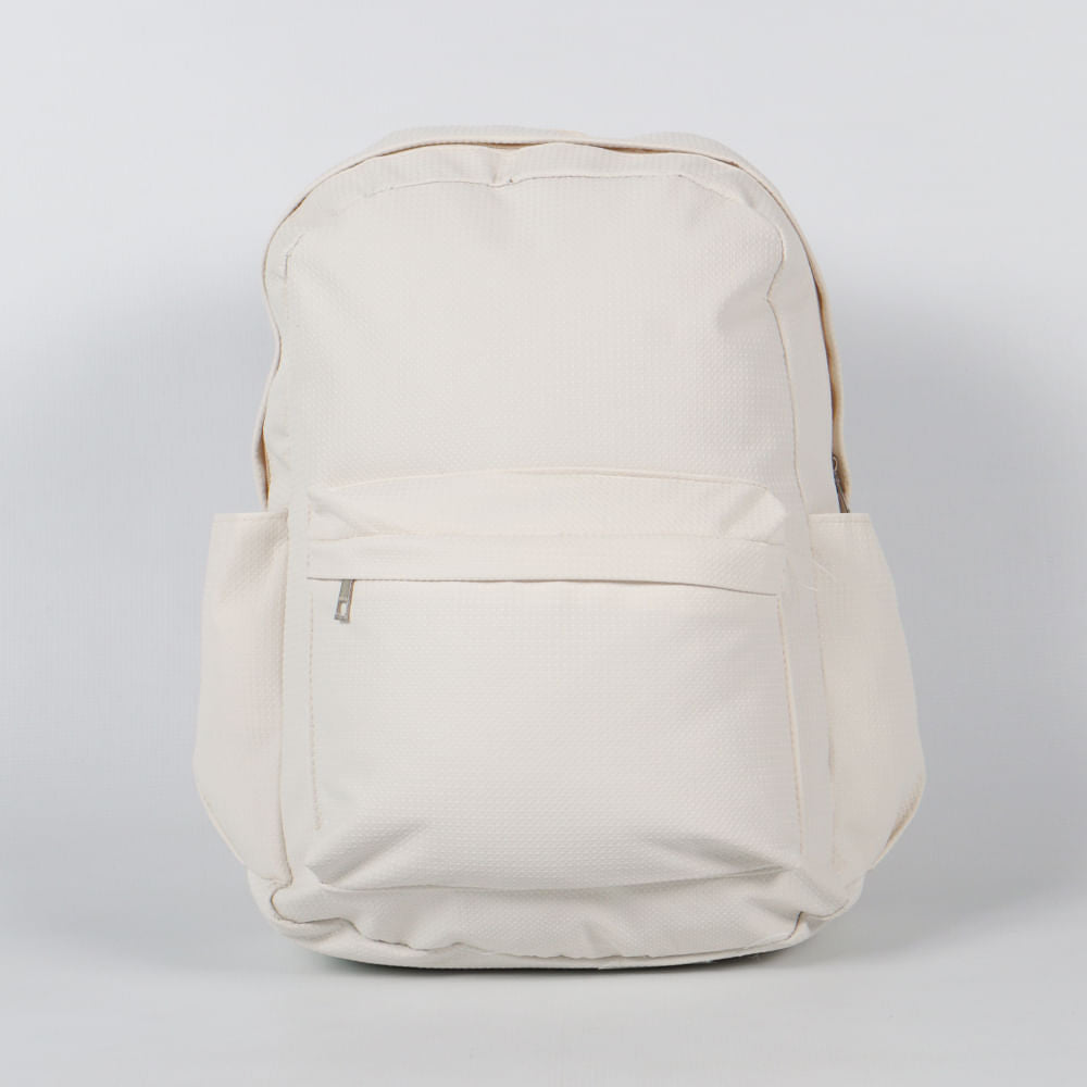 Set Mochila, Cartuchera y Lonchera Beige