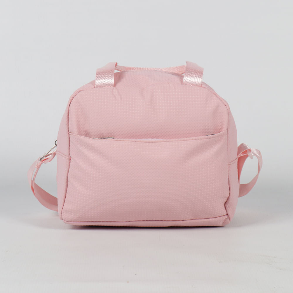 Set Mochila, Cartuchera y Lonchera Rosa
