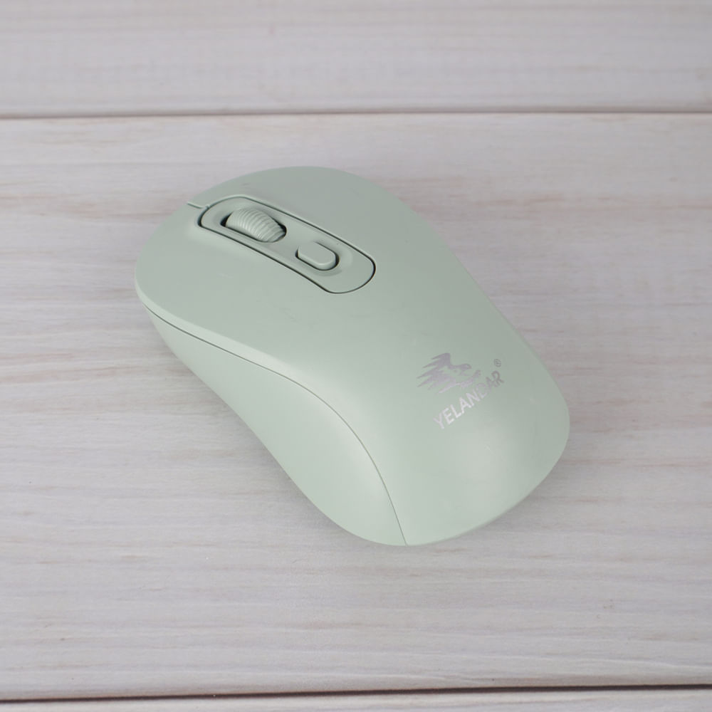 Mouse Inalámbrico Verde