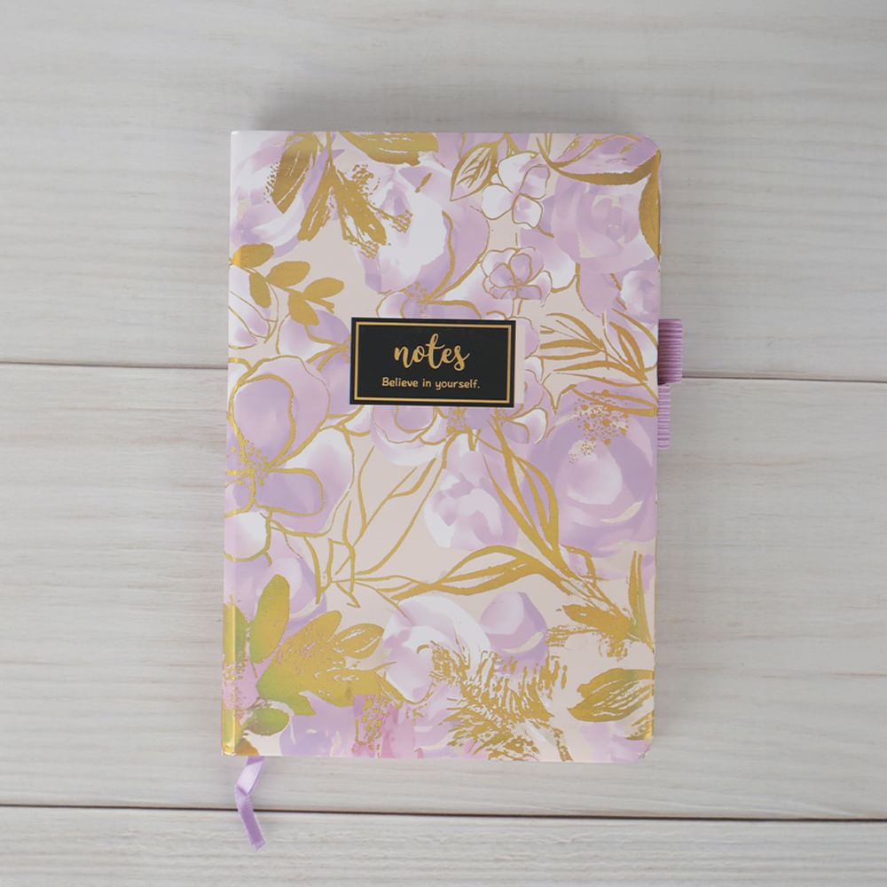 Cuaderno A5 Floreado