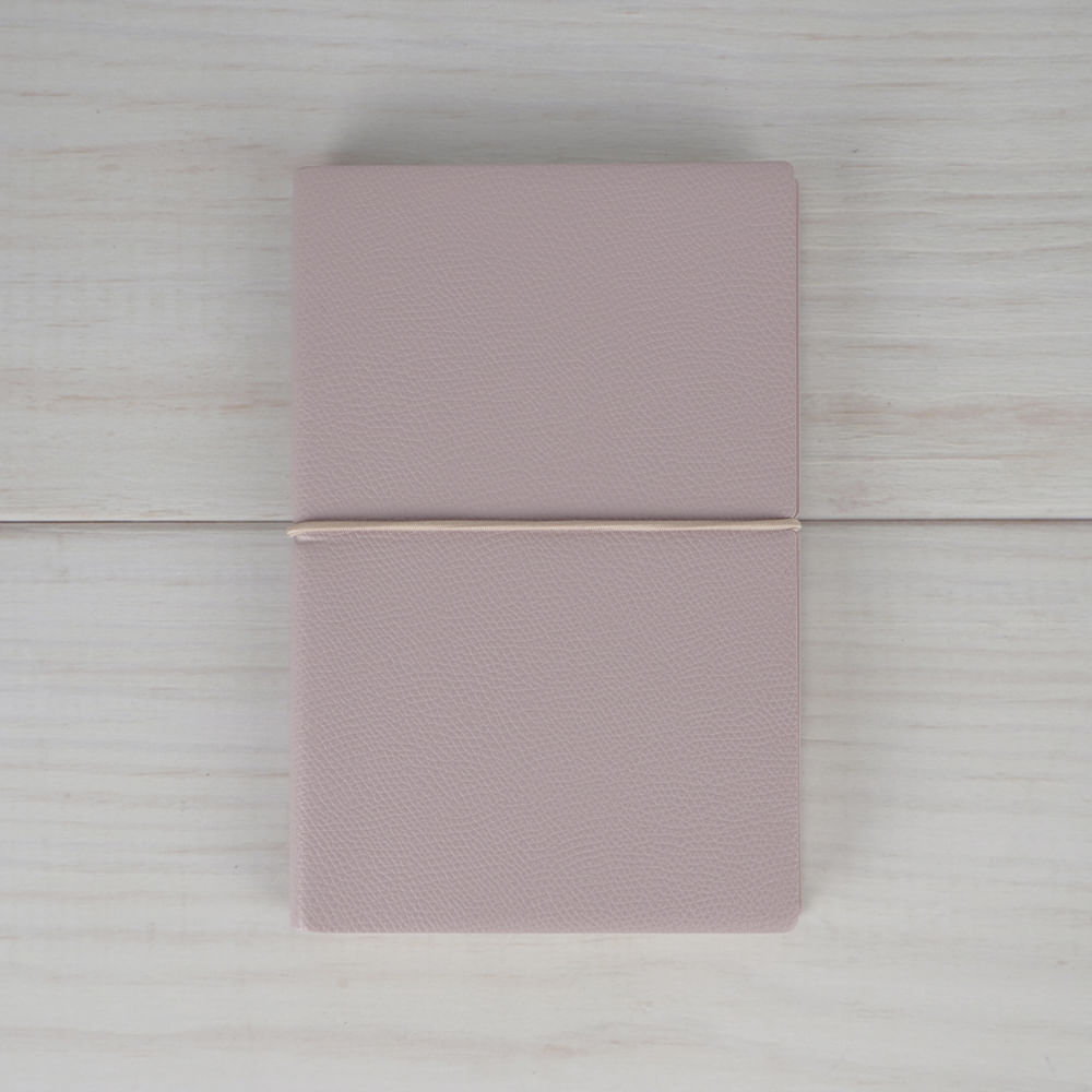 Cuaderno B6 con Elástico Lila