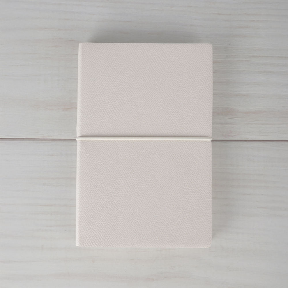 Cuaderno B6 con Elástico Blanco