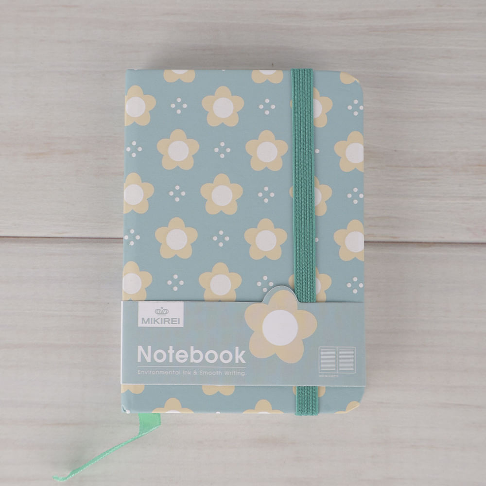 Cuaderno A7 Floreado