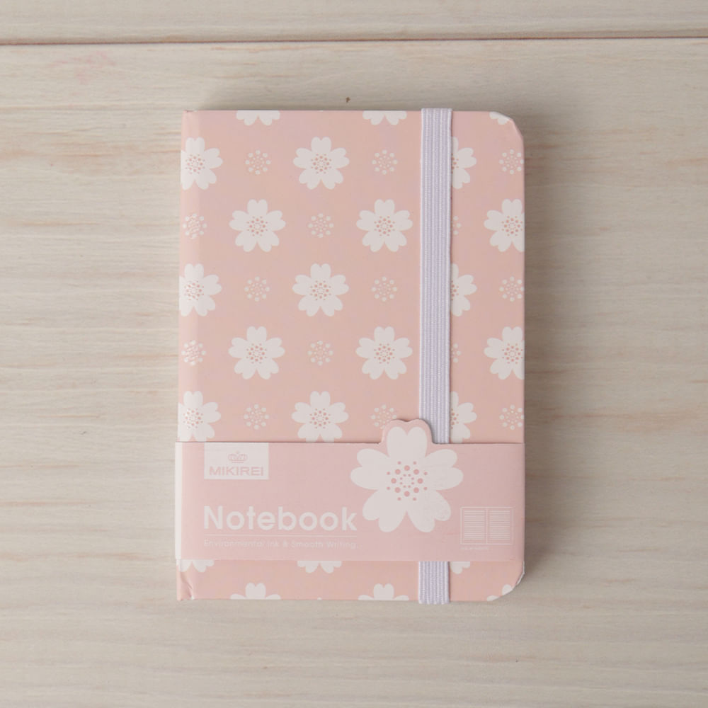 Cuaderno A7 Floreado