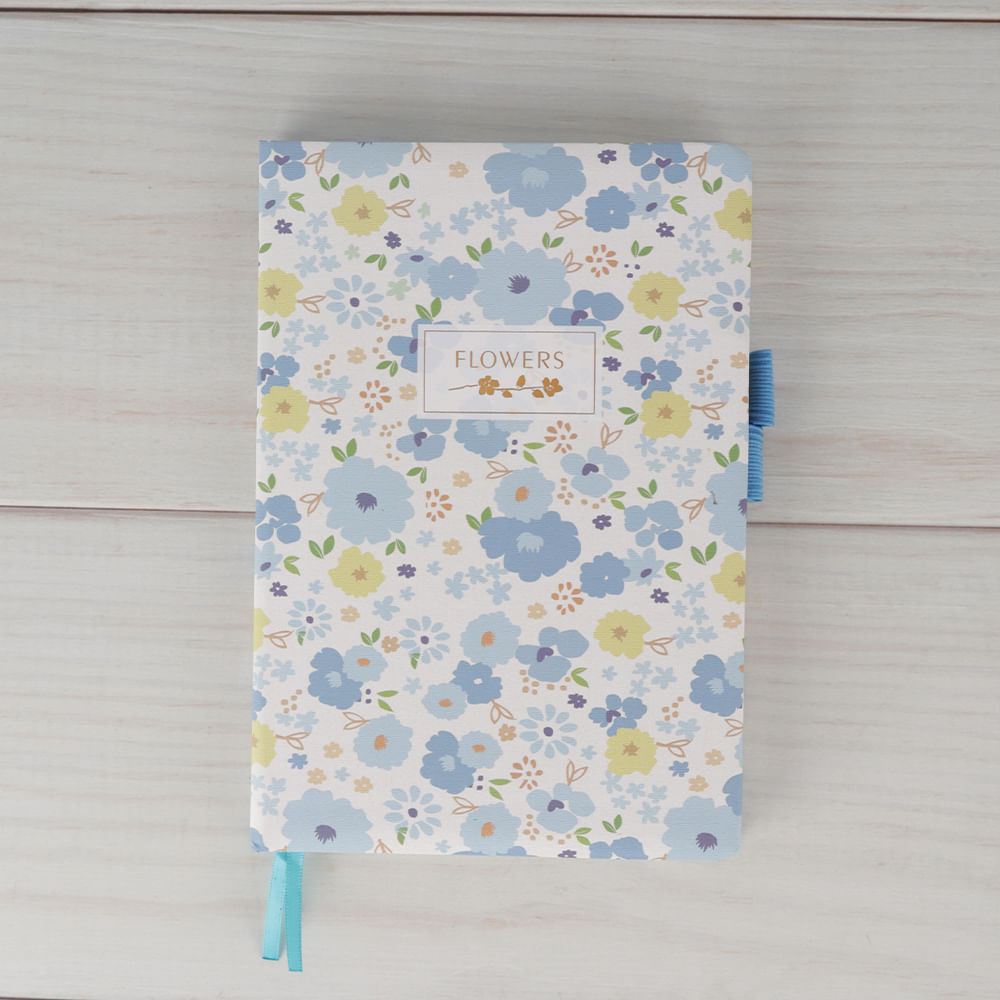Cuaderno A5 Floreado