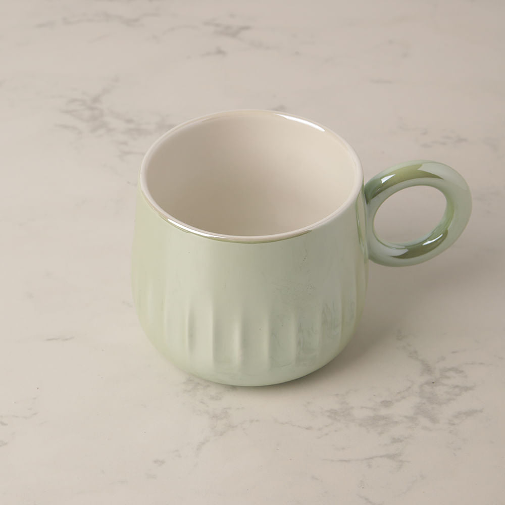 Taza verde