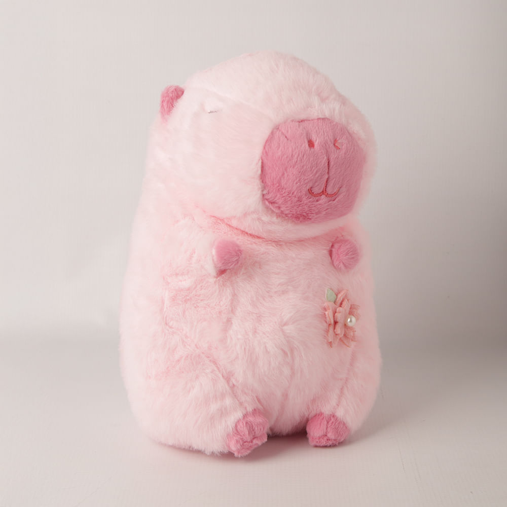 Peluche Capibara Rosado