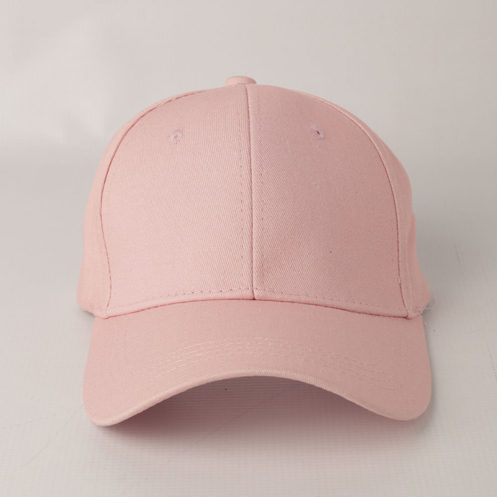 Gorra de Tela Rosa