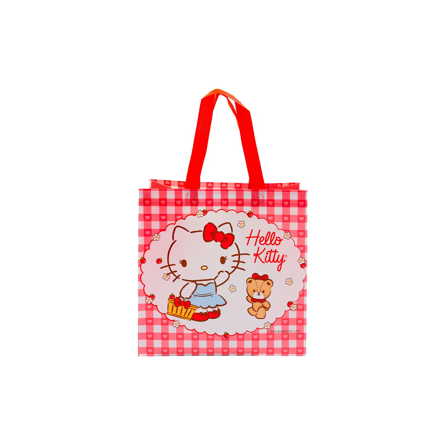 Bolsa de Compra Hello Kitty Rojo 30x15x30 cm