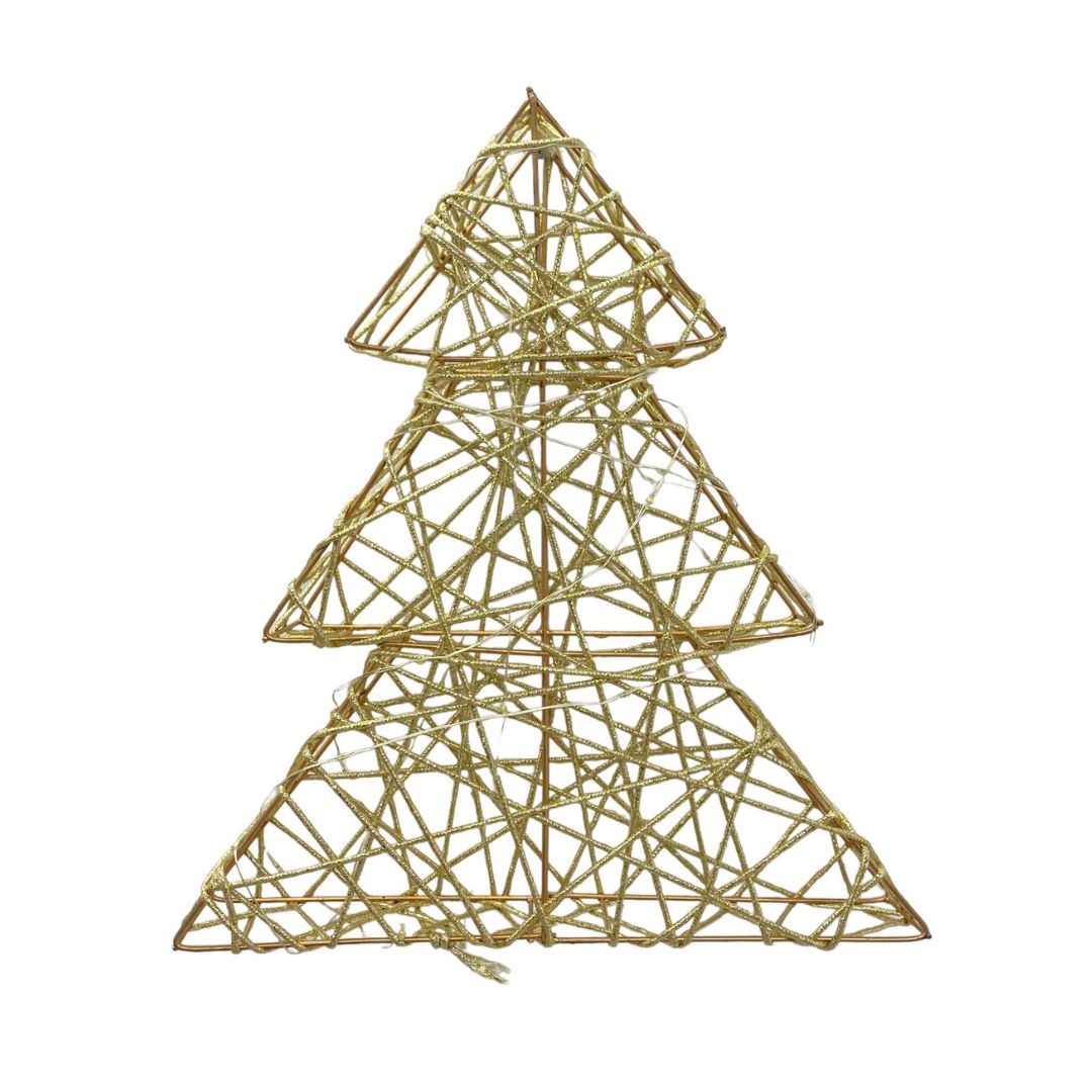 Arbol Decorativo Con Luz De Navidad