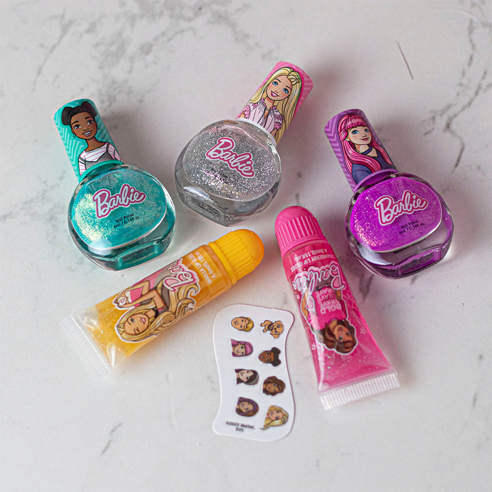 Blister Barbie Grande Esmalte+Gloss